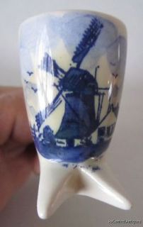 Estate ZENITH DELFT BLUE Holland Ceramic Smoking PIPE