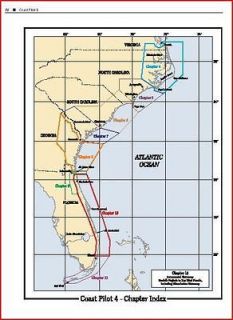 Newly listed BOATING GUIDE TO US EAST COAST FROM VA THRU FL KEYS   CP4 