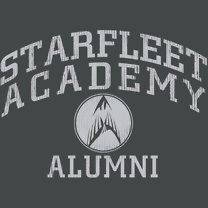 Star Trek Starfleet Academy Alumni T Shirt Sizes S 3XL