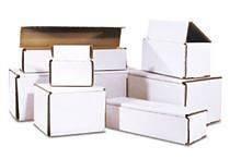 100   6 x 4 x 2 White Corrugated Shipping Mailer Packing Box Boxes