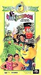   SINGDOM THE LAND OF MUSIC AND FUN(VHS,1996) BRAND NEW SEALED  RARE