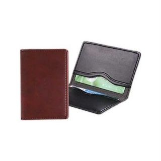 Leather Business Card Holder in Clothing, Shoes & Accessories