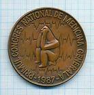 Rare Medical Congress Bronze Medal Romania 1987