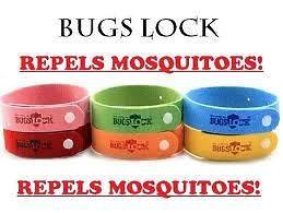 LOOK Summer Hot ~ BugsLock Anti Insect Mosquito Repellent Wristband 