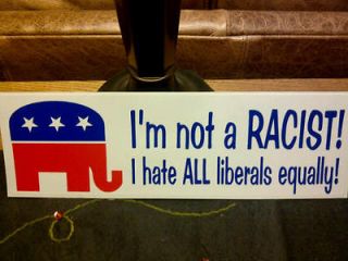 Anti Obama bumper sticker