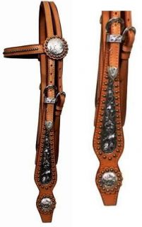 silver headstall in Bridles, Headstalls