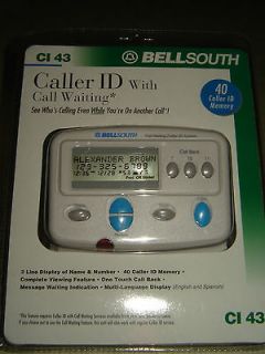 caller id in Caller ID Devices
