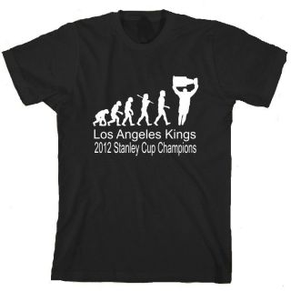 LA Kings 2012 Stanley Cup Champions Evolution of Hockey Graphic Tee 