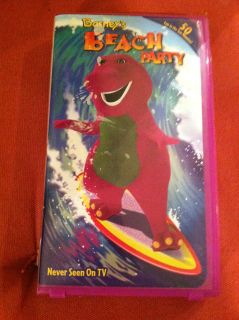 Lot of 11 Barney Videos and 1 Blues Clues Video (VHS Format)