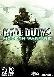 Call of Duty 4 Modern Warfare (PC)Over 80 different games for sale 
