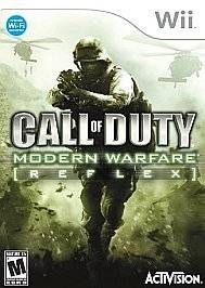 Nintendo Wii Call of Duty Modern Warfare Reflex Edtion Brand New 
