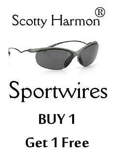 Sportwire® Sunglasses by Scotty Harmon® Grey 5787
