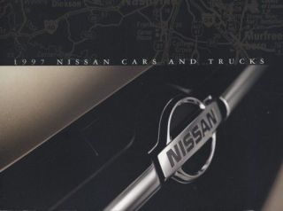 1997 Nissan Line Sales Brochure 240SX Maxima Pathfinder