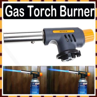 Gas Torch Butane Burner Auto Ignition Kovea Camping Cooking BBQ 