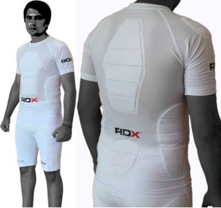 RDX Body Armour Compresion Suit MMA Rash Guard Shorts
