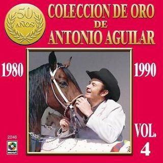 Coleccion de Oro de Antonio Aguilar Vol 4 Con Tambora 1980 1990 Brand 