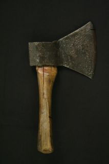 1800s Antique Right Handed Forged Carpenters Axe