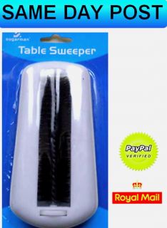 Table Brush Sweeper Cleaner Crumb Collector Carpet New