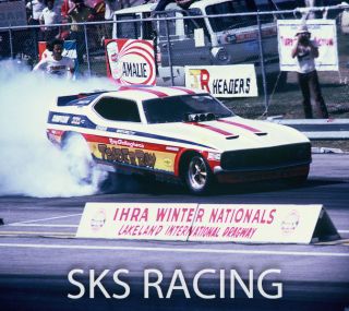 1972 IHRA TRADER RAY GALLAGHERS FORD MUSTANG FUNNY CAR