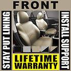 SOLID TAN FRONT CAR SEAT COVERS SET   OEM Bucket 2 Pc Pair Truck SUV 