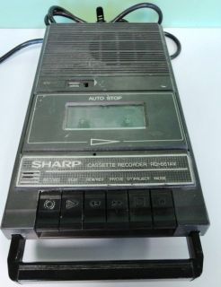 Sharp RD 661AV Cassette Tape Recorder Player Used Condition RD661AV