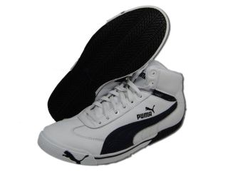 PUMA Men Shoes Speed Cat 2.9 White Navy Casual Athletic Shoes SZ 8
