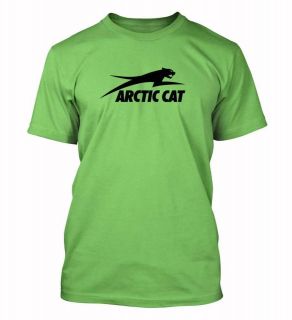 Arctic Cat logo T shirt snowmobile prowler sled fan cool sport shirts 