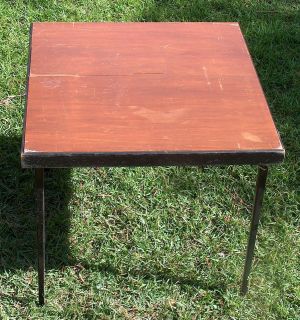 Vintage Singer Featherweight 221 Folding Card Table