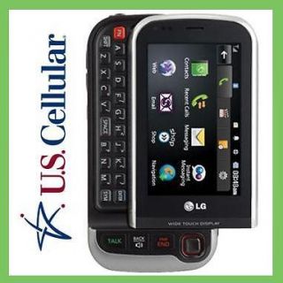 NEW LG UX840 UX 840 US CELLULAR CELL PHONE   TOUCH SCREEN, GPS 