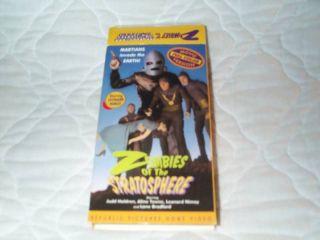 ZOMBIES OF THE STRATOSPHERE VHS COLORIZED LEONARD NIMOY