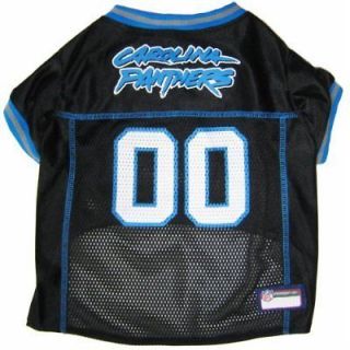 4006SM Carolina Panthers NFL Licensed Mesh Dog Clothes Jersey Shirt 