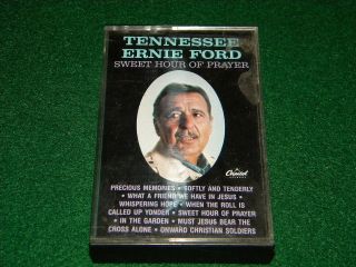 CASSETTE TAPE TENNESSEE ERNIE FORD SWEET HOUR OF PLAYER 1985 CAPITOL 