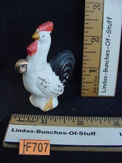 Strutting Rooster Figurine Ceramic Old Vtg? Japan?