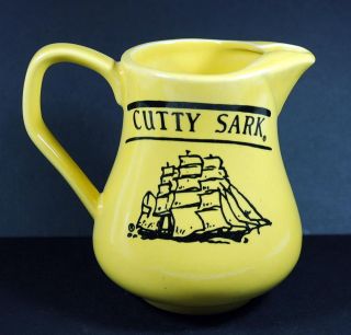 Cutty Sark Scots Whisky 14 ounce Ceramic Pitcher