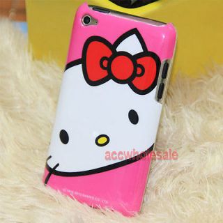 New!!! Hello Kitty Hard Back Skin Cover Case For iPod Touch iTouch 4 