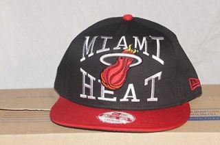 New Era Miami Heat Champions LeBron Wade NBA hat cap 9Fifty one size 