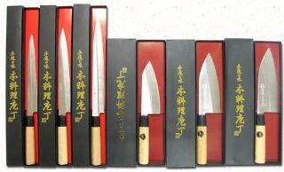 Yeopjeongri}Chef Kitchen Sashimi Deba Knife Stainless Steel Made in S 