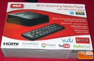 RCA WiFi Streaming Media Player With 1080p HDMI Output
