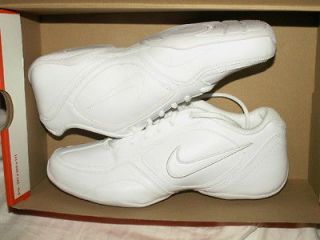 WOMENS NIKE MUSIQUE VII SL DANCE CHEER FITNESS SHOES NEW sz 7.5 white 