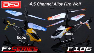   rc F106 Fire Wolf 4 Channel Helicopter Fire Wolf Metal Frame UK