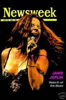 janis joplin poster in Entertainment Memorabilia
