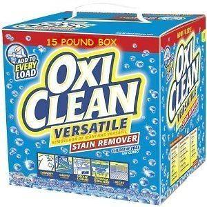 OXIClean Stain Remover Chlorine Free 15 LBS OXI Clean 