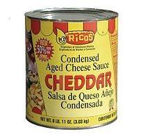   Ricos Gallon Aged Cheddar Cheese Sauce Condensed Restaurant Sized Food