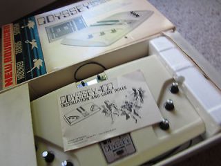 Vintage Magnavox ODYSSEY 400 Video Gaming System Original BOX 