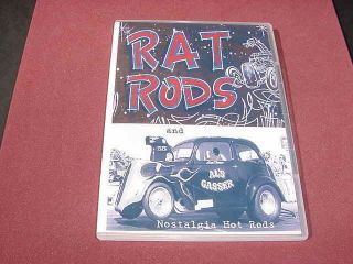 RAT RODS AND NOSTALGIA HOT RODS* DVD HOT RAT STREET ROD FORD CHEVY 