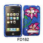 Crystal Rhinestone Phone Cover For Sprint HTC EVO 4G Faceplate Case 