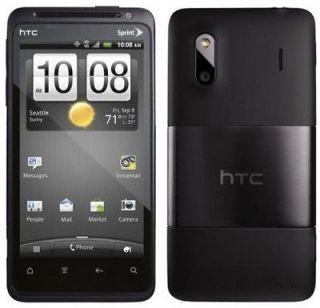 GOOD* HTC Evo Design 4G Black Sprint 3G/4G WiFi GPS Bluetooth 
