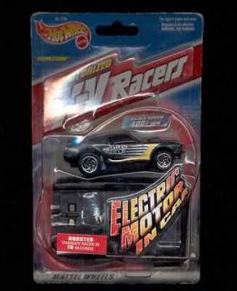 Hot Wheels X V RACERS Motorized Car SILVER STORM FORD MUSTANG Mach 1 