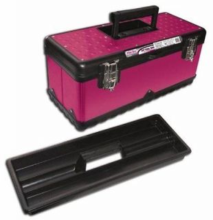 The Original Pink Box PB20MTB 20 Inch Steel Tool Box, Pink