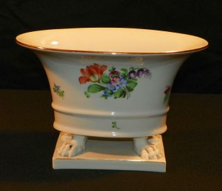 Flower Vase. Hungarian Herend Porcelain. 20th Century.